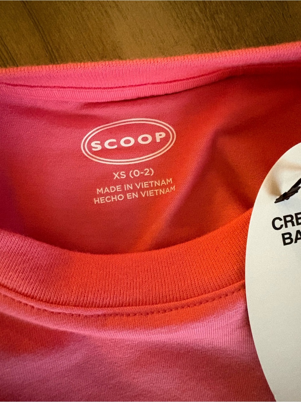NWT Scoop Crewneck Baby Tee - Picture 3 of 8